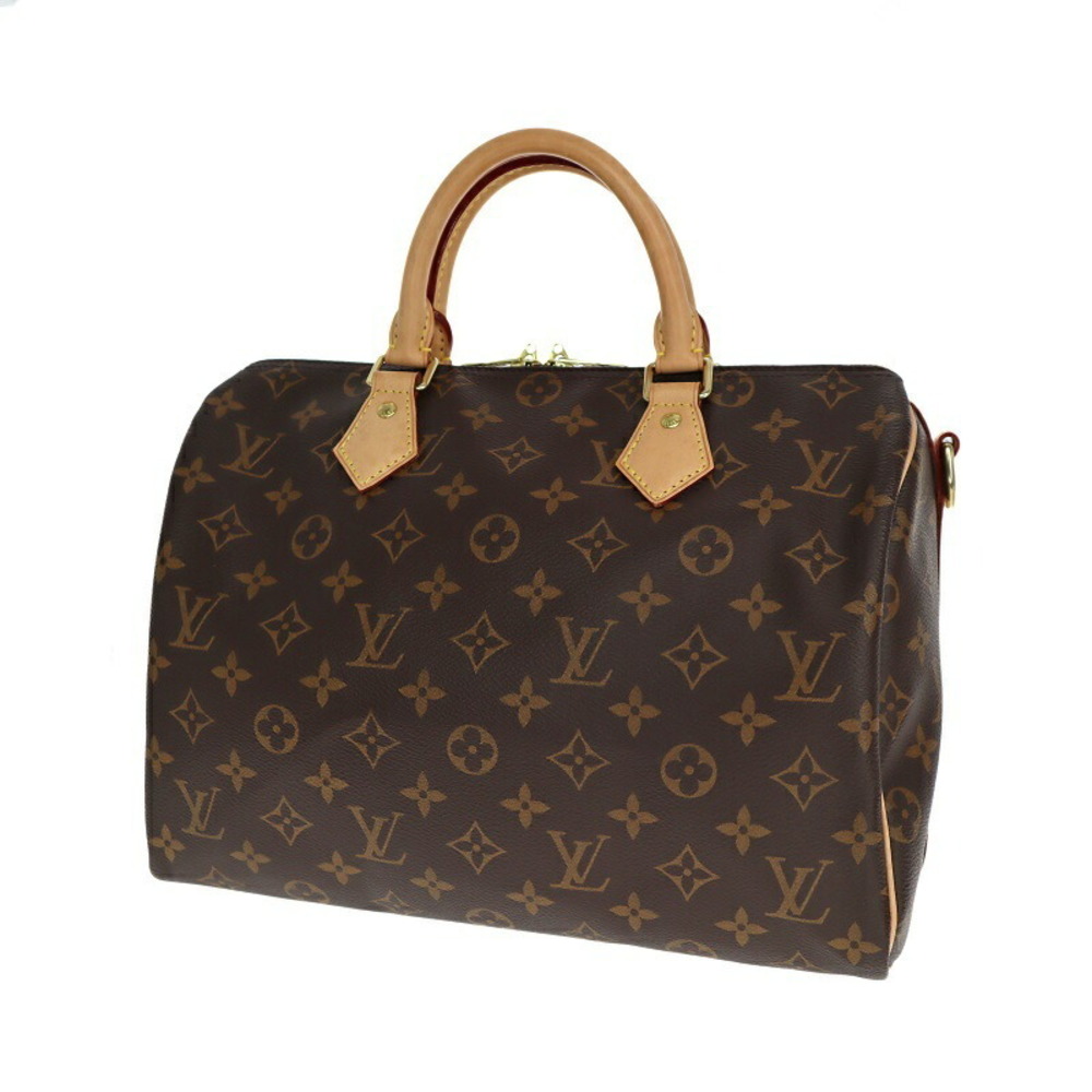 LOUIS VUITTON Speedy Bandouliere Handbag Monogram Canvas
